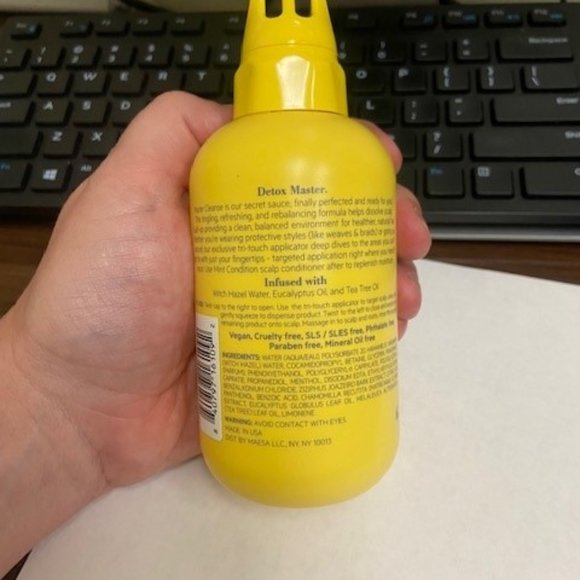 NIP TPH by Taraji Master Cleanse Scalp Wash 8oz - Picture 4 of 4